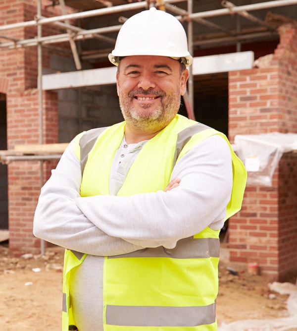 Man in labor uniform