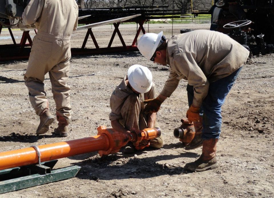 Bosque Energy crew working