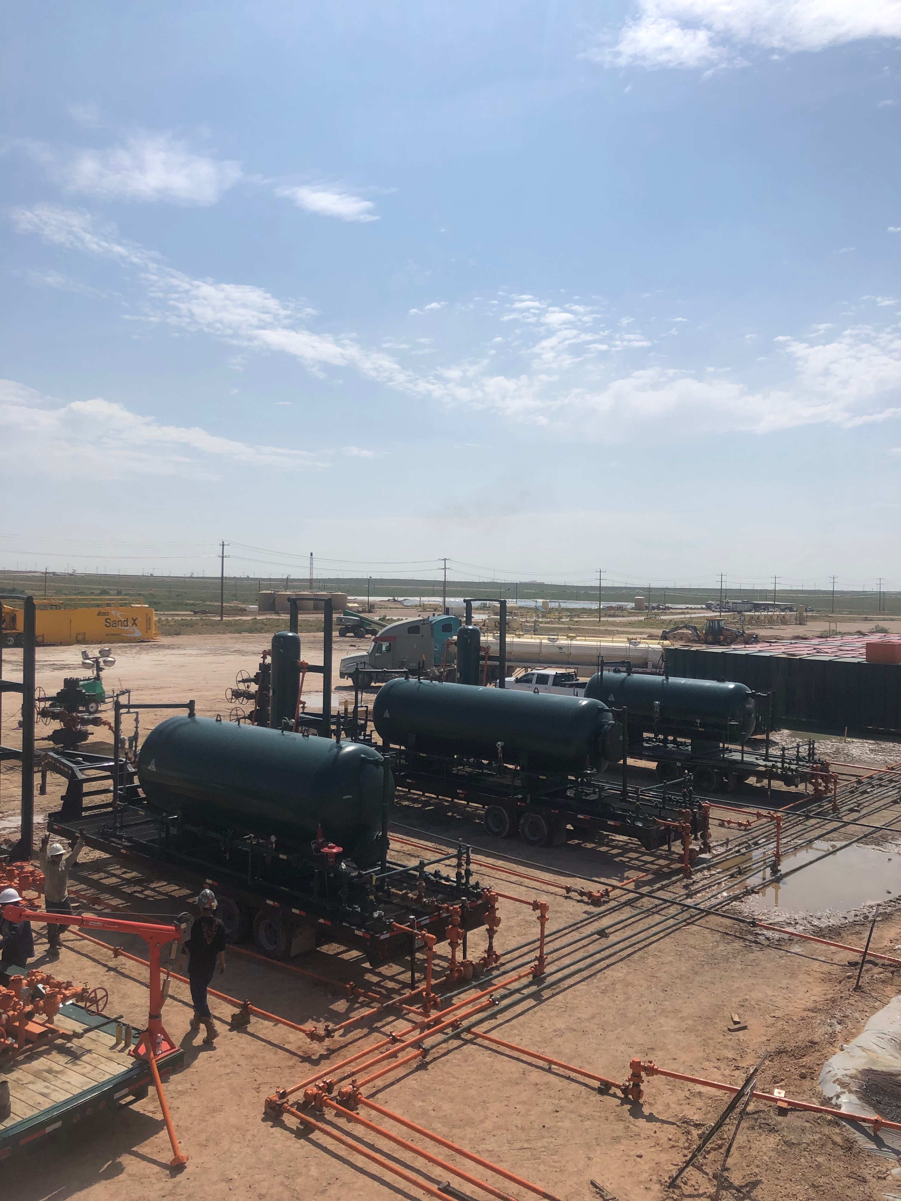 Bosque Energy Service’s Well Testing and Flowback operation